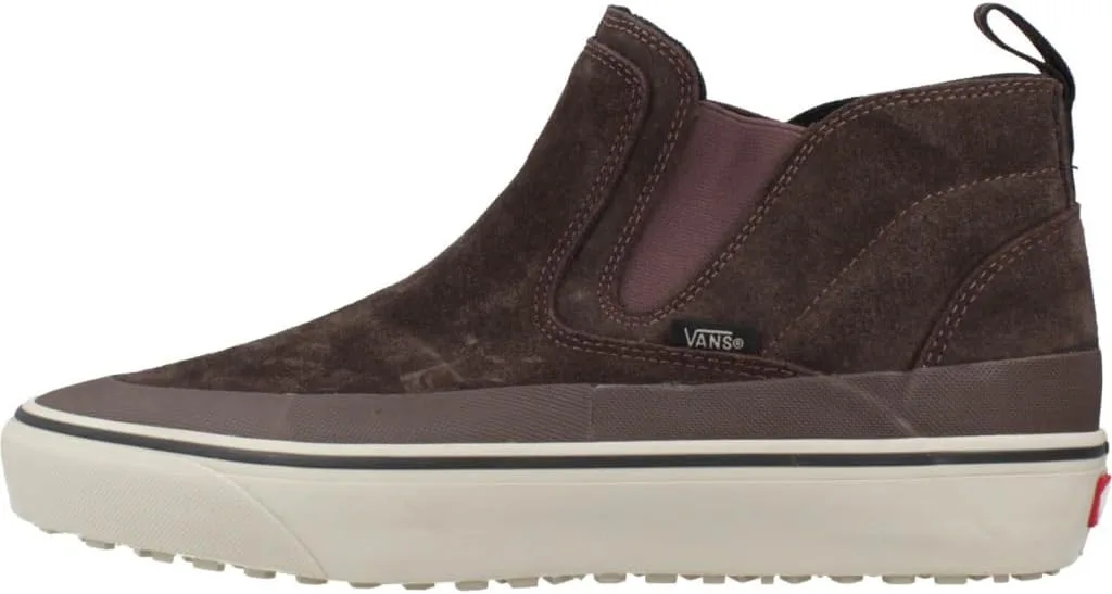 Утепленные кроссовки Vans Unisex Adult MTE Mid-Slip, коричневый — фото 2