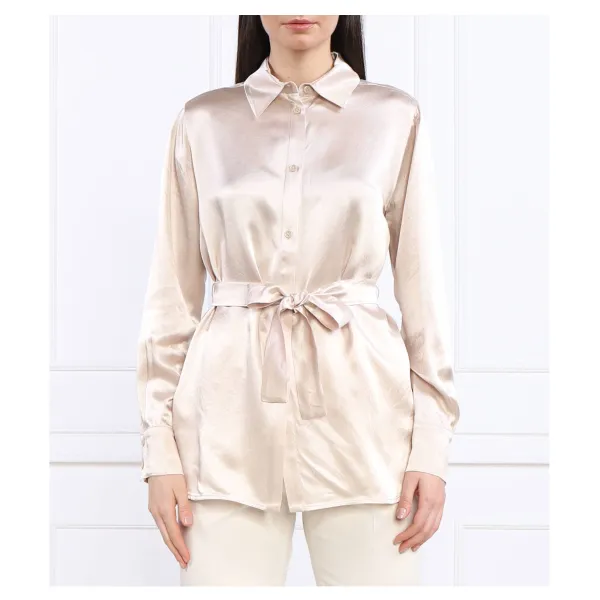 

Рубашка стандартного кроя Max Mara, бежевый