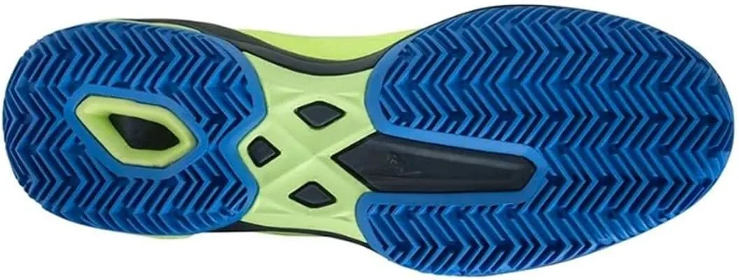 Мужские теннисные кроссовки Wave Exceed Light CC Mizuno, Neolime Teclipse Ssonic — фото 3