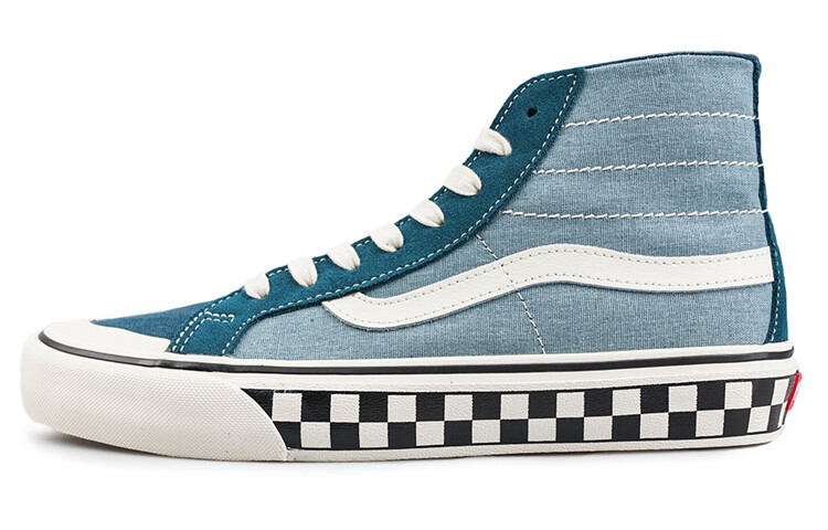 

Кроссовки Vans SK8-HI Sf Dark Blue, Серый, Кроссовки Vans SK8-HI Sf Dark Blue