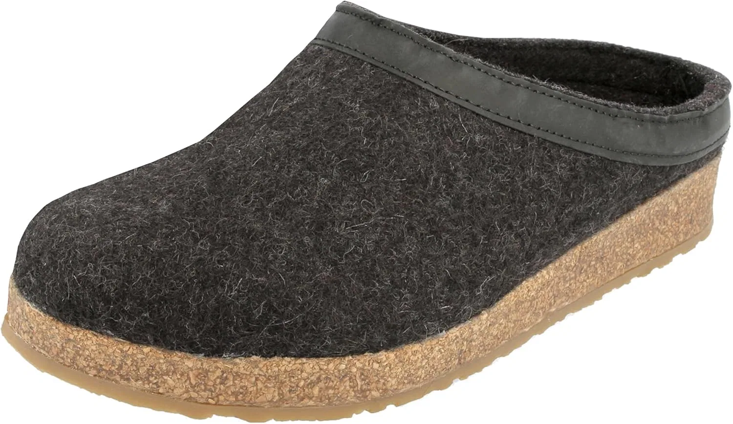Женские шерстяные тапочки HAFLINGER Grizzly Torben 713001, Graphitegray