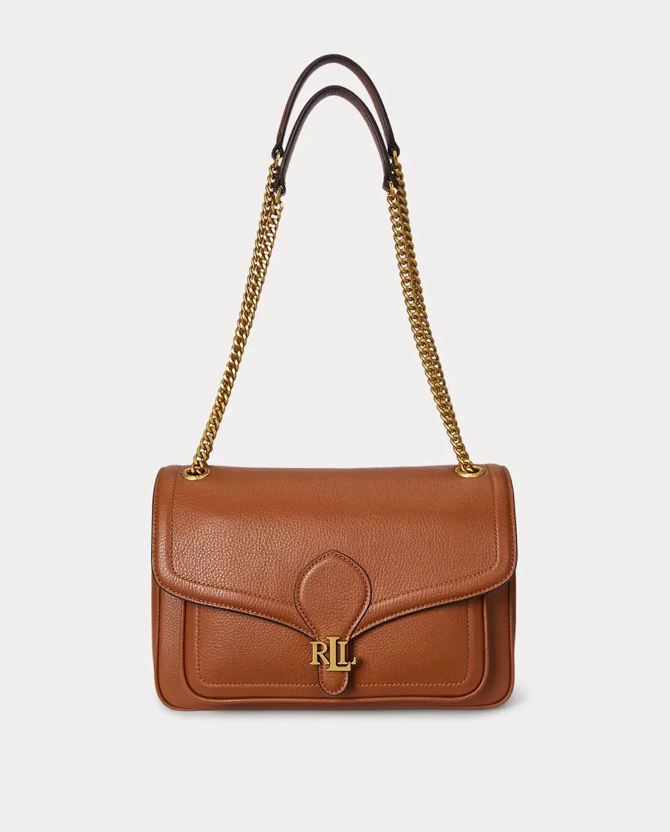 

Средняя женская кожаная сумка Bradley Lauren, коричневый