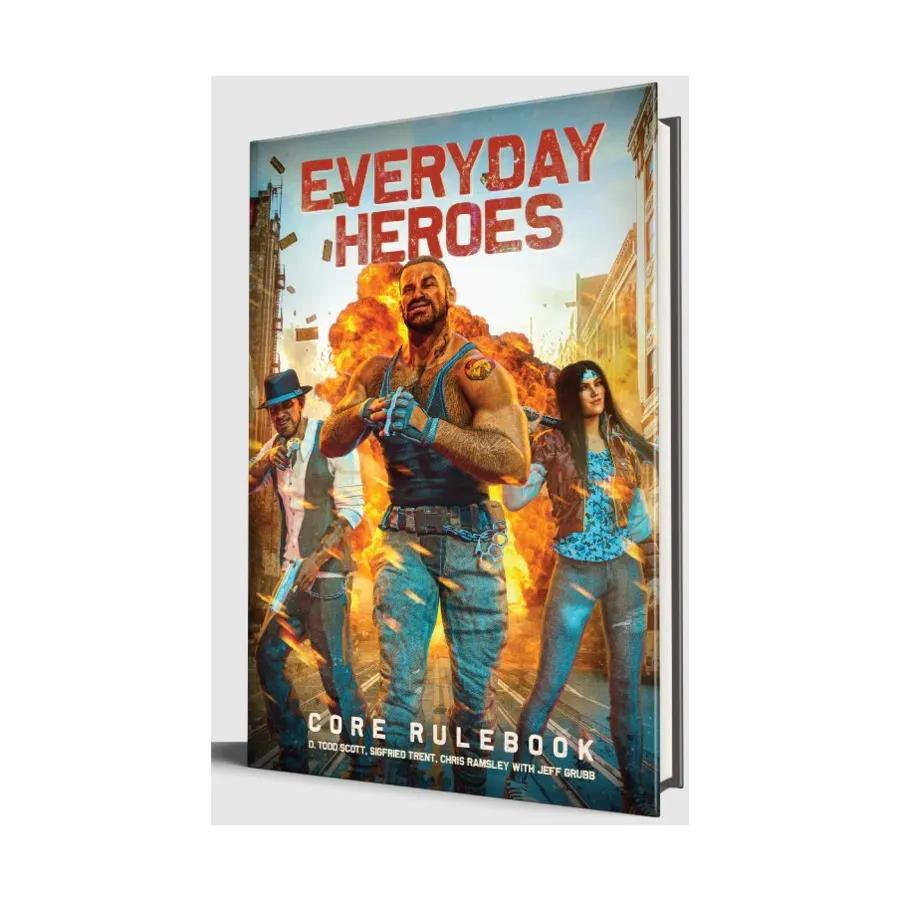 

Everyday Heroes - Core Rulebook, Everyday Heroes Role Playing Games, твердый переплет