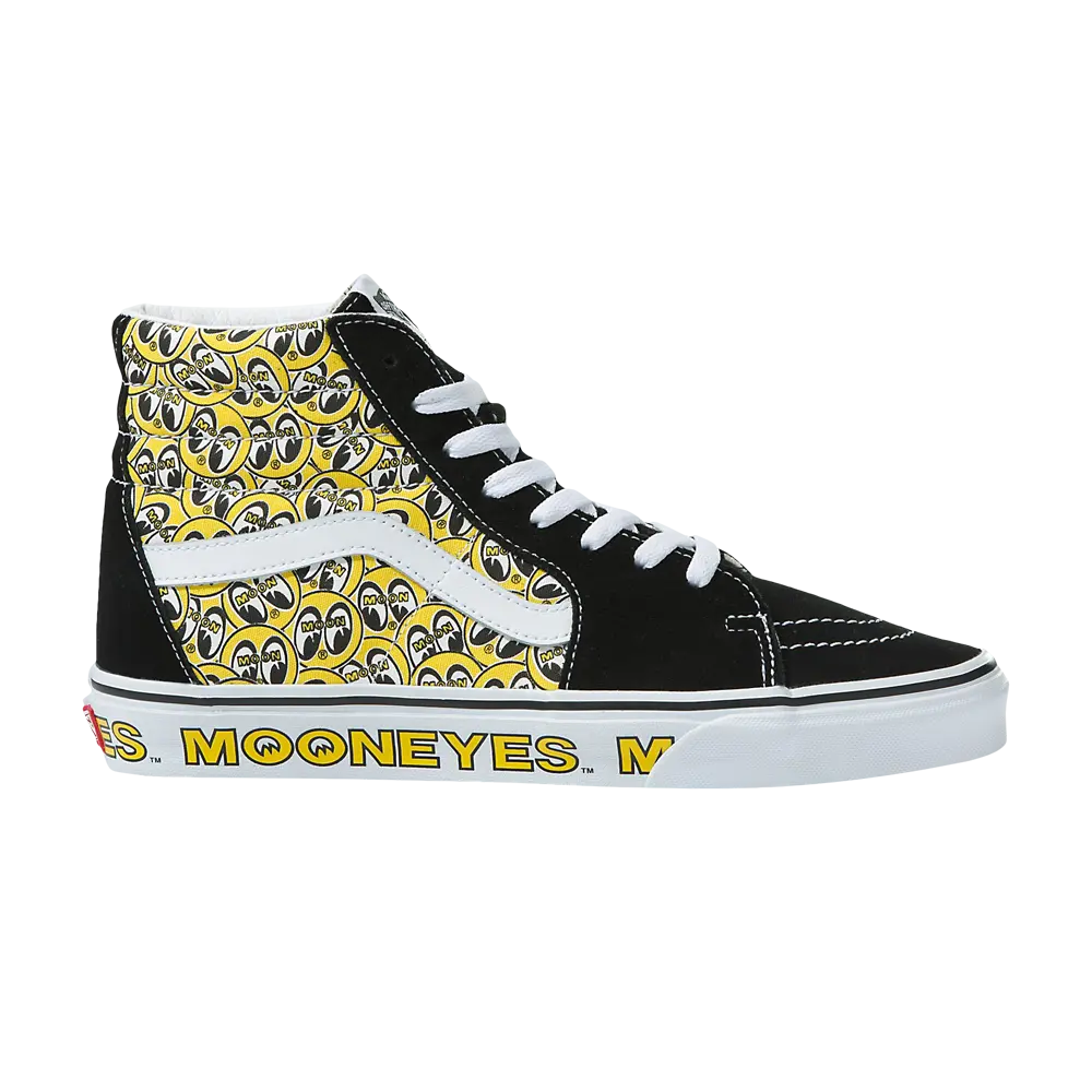 Кроссовки Mooneyes x Sk8-Hi Vans, черный