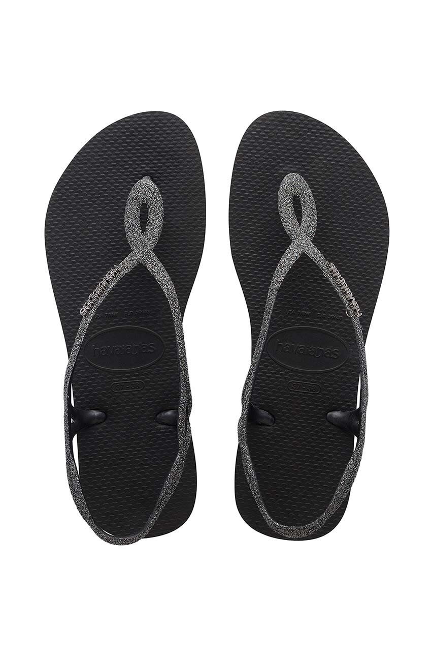 

Детские сандалии Havaianas LUNA PREMIUMI BLACK, черный