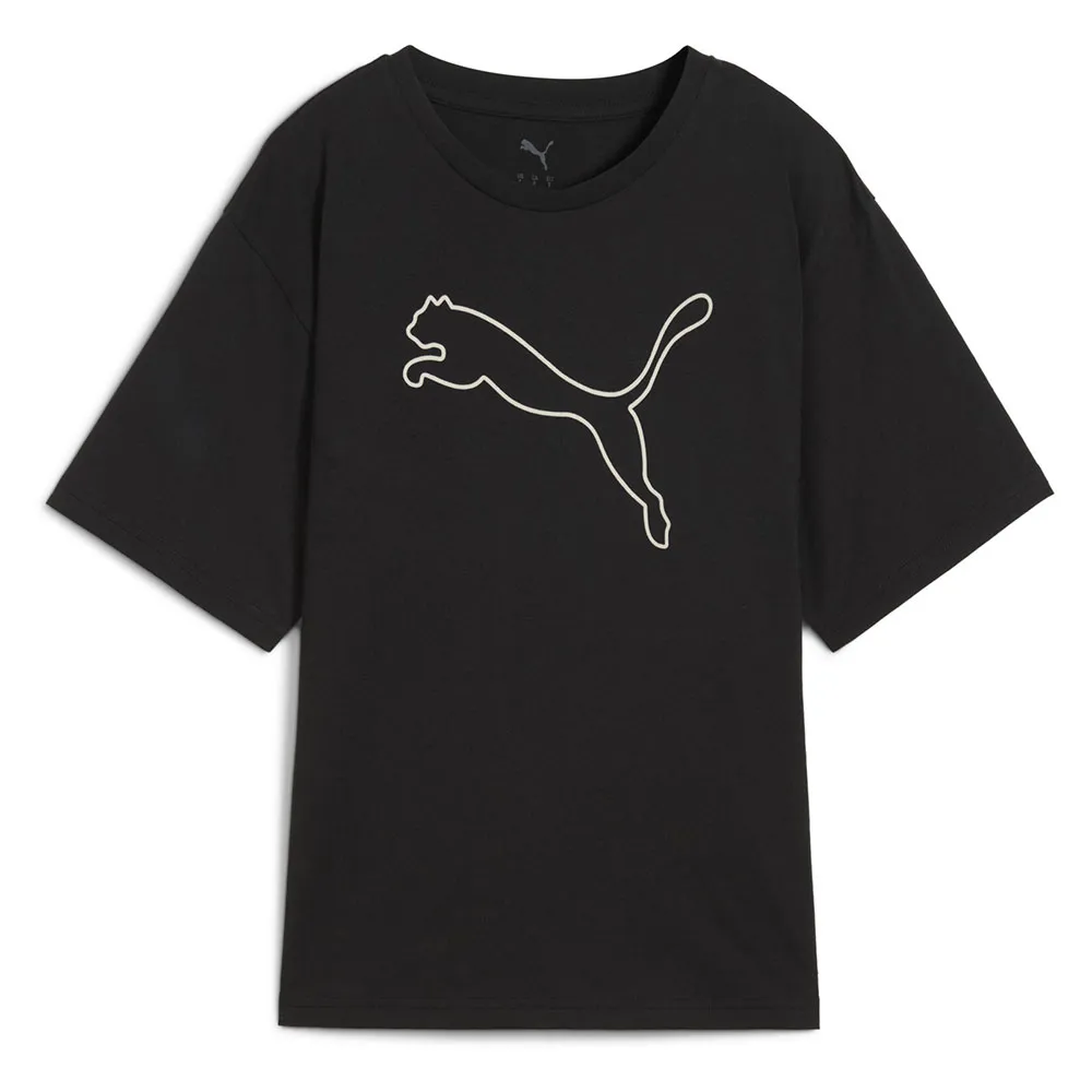 

Футболка с коротким рукавом Puma Her Graphic Relaxed Fit, черный