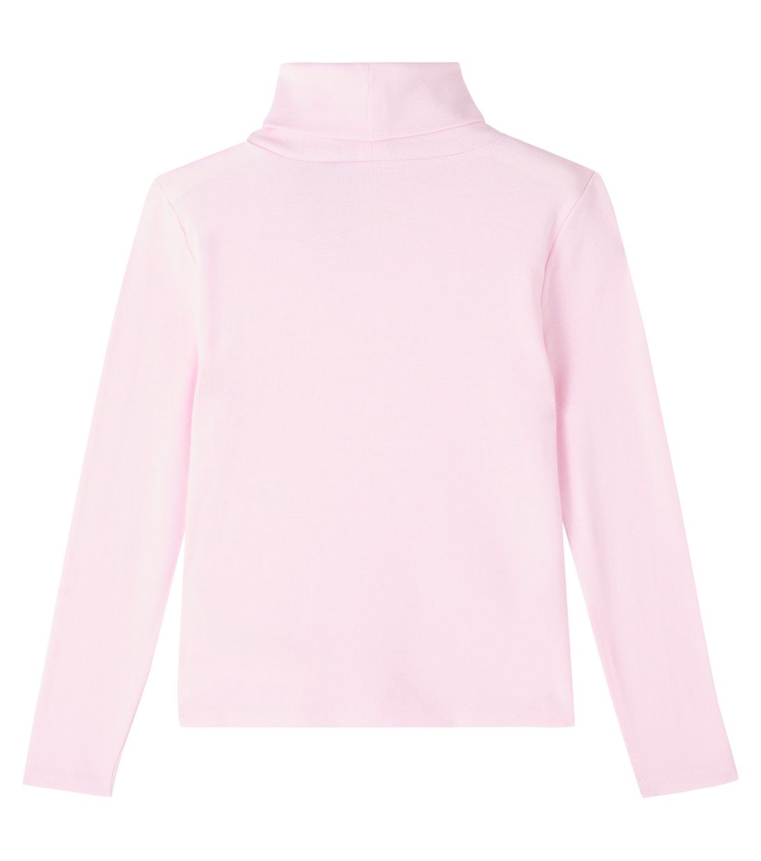 Водолазка из смесовой хлопковой ткани Polo Ralph Lauren Kids, Hint Of Pink — фото 3