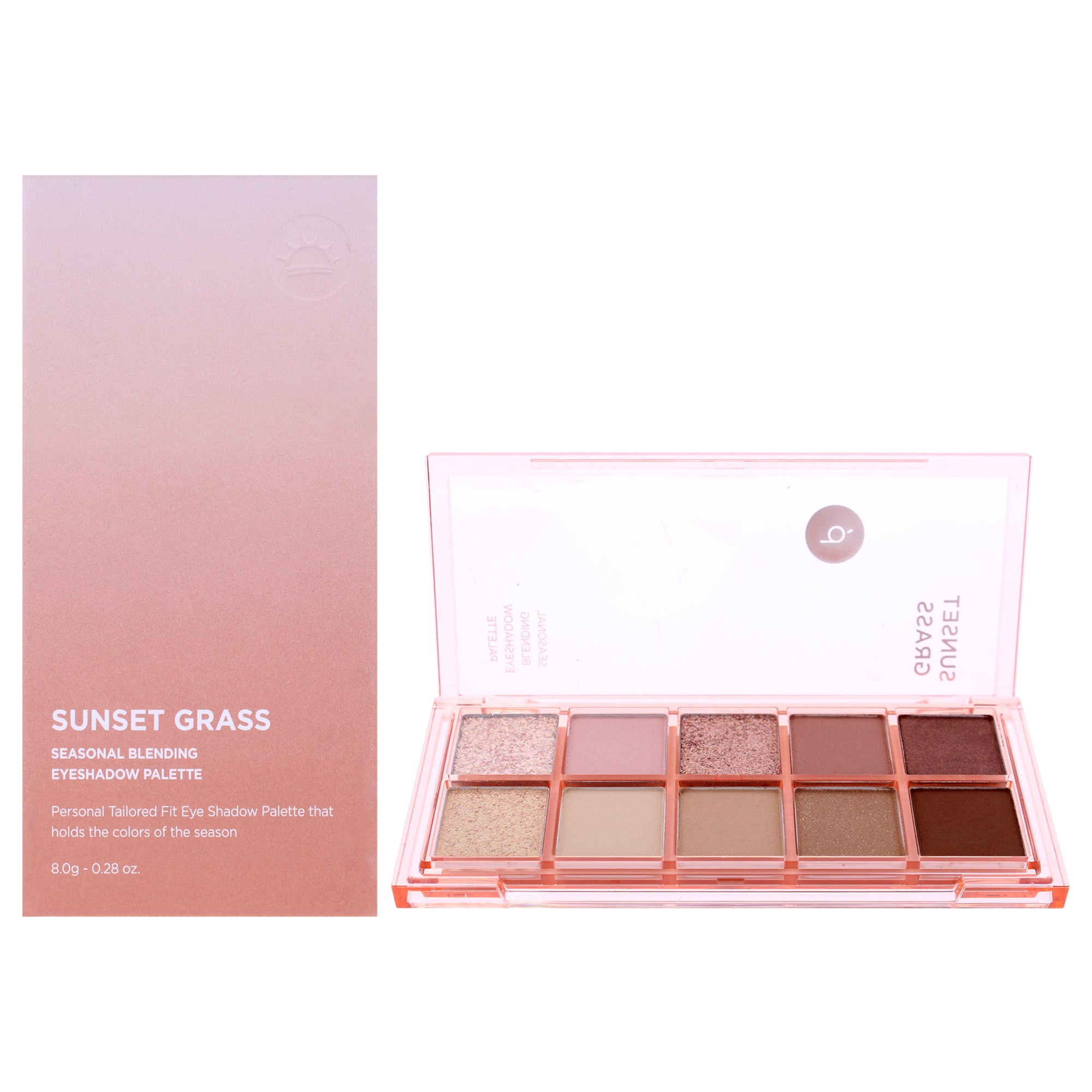 

Палитра теней для век Seasonal Blending Eyeshadow Palette - 01 Sunset Grass от Peach C для женщин - 0,28 унции теней для век Peach C, Small