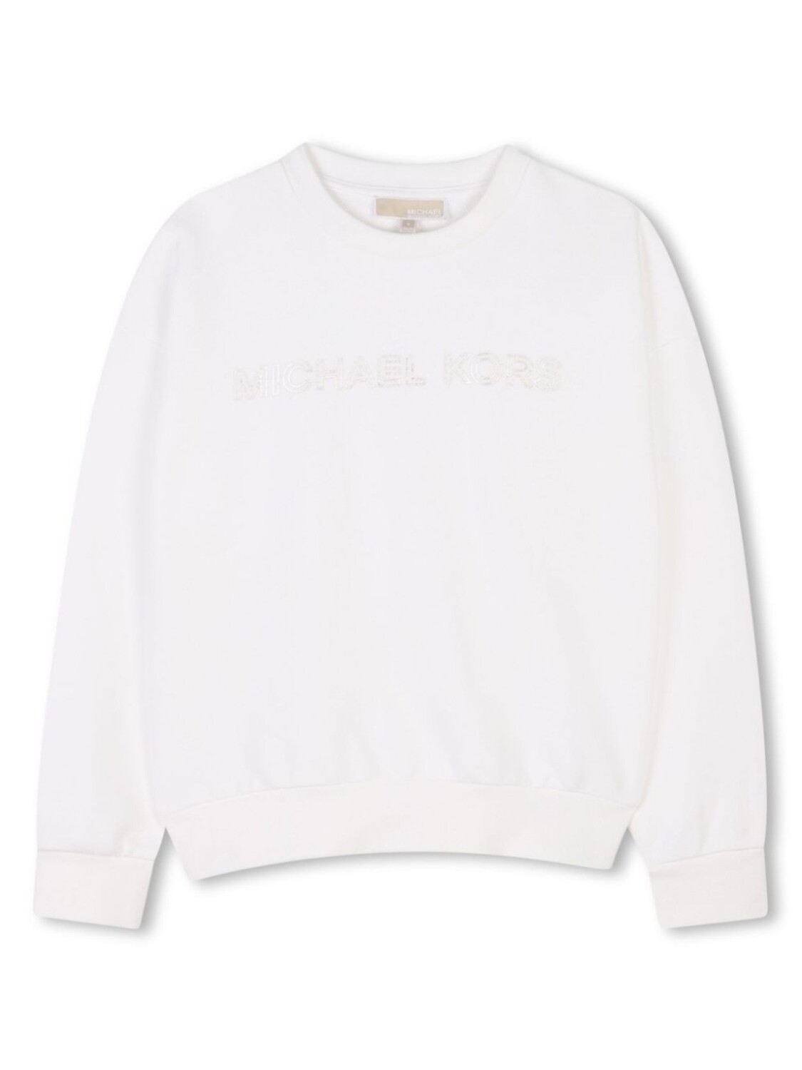 

Толстовка с логотипом Michael Kors Kids, нейтральный цвет