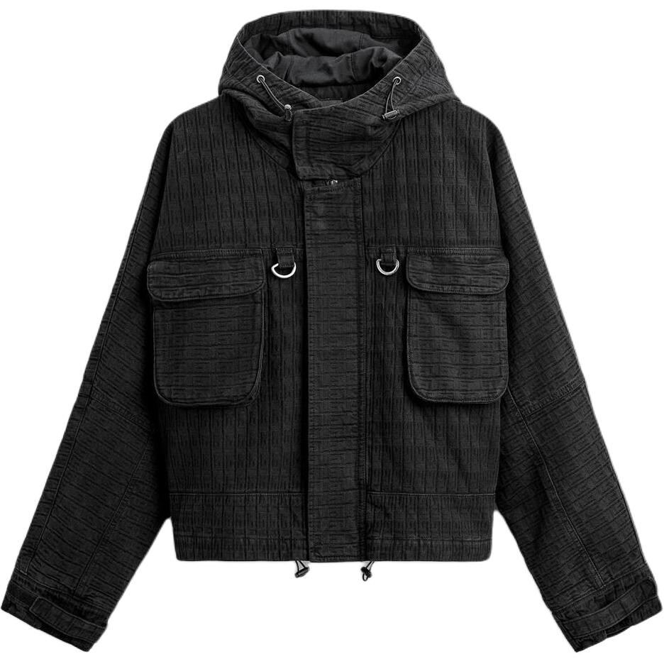 

Джинсовая куртка мужская черный Zara