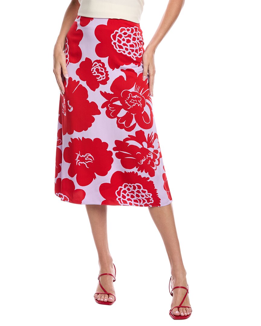 

Marimekko Koppelt Pioni Юбка миди, фиолетовый