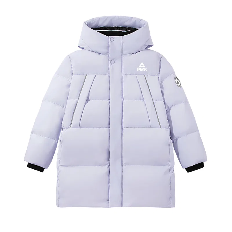 Детская пуховая куртка PEAK Purple/PK Pure White