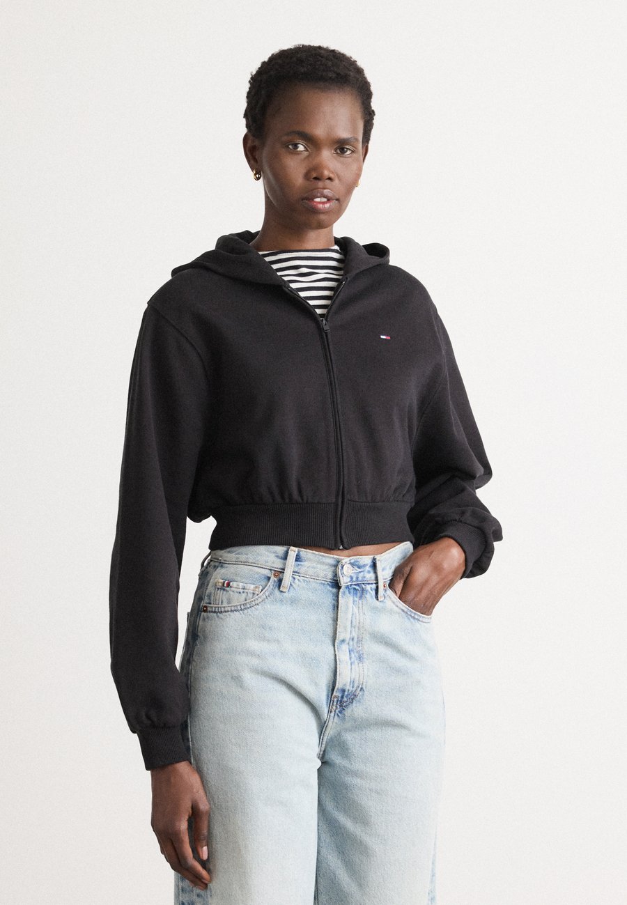 

Толстовка Tommy Jeans FLAG ZIP, Black