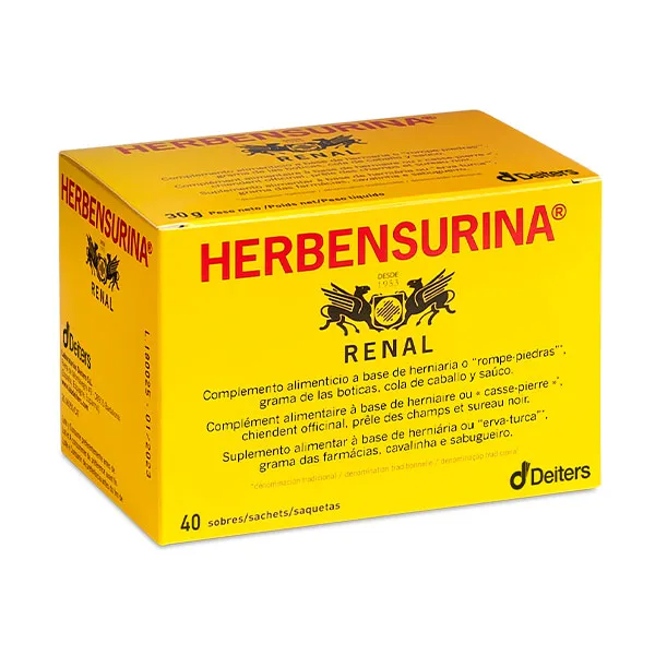 

Профилактика камней в почках Herbensurina Renal Sobres Herbensurina, 40 UD