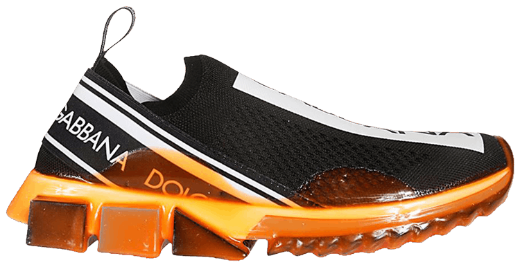 

Кроссовки Dolce & Gabbana Sorrento Melt 'Black Orange Fluo', черный