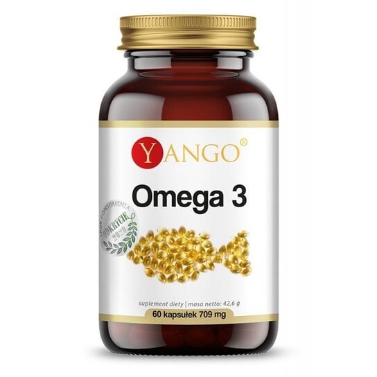 

Омега-3, 500 мг, 35% ЭПК, 25% ДГК, 60 капсул, производитель Yango