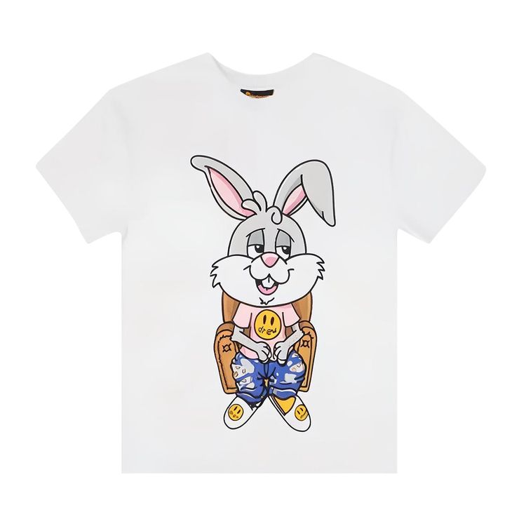 

Футболка Drew House Bunny Rabbit Tee 'White', белый