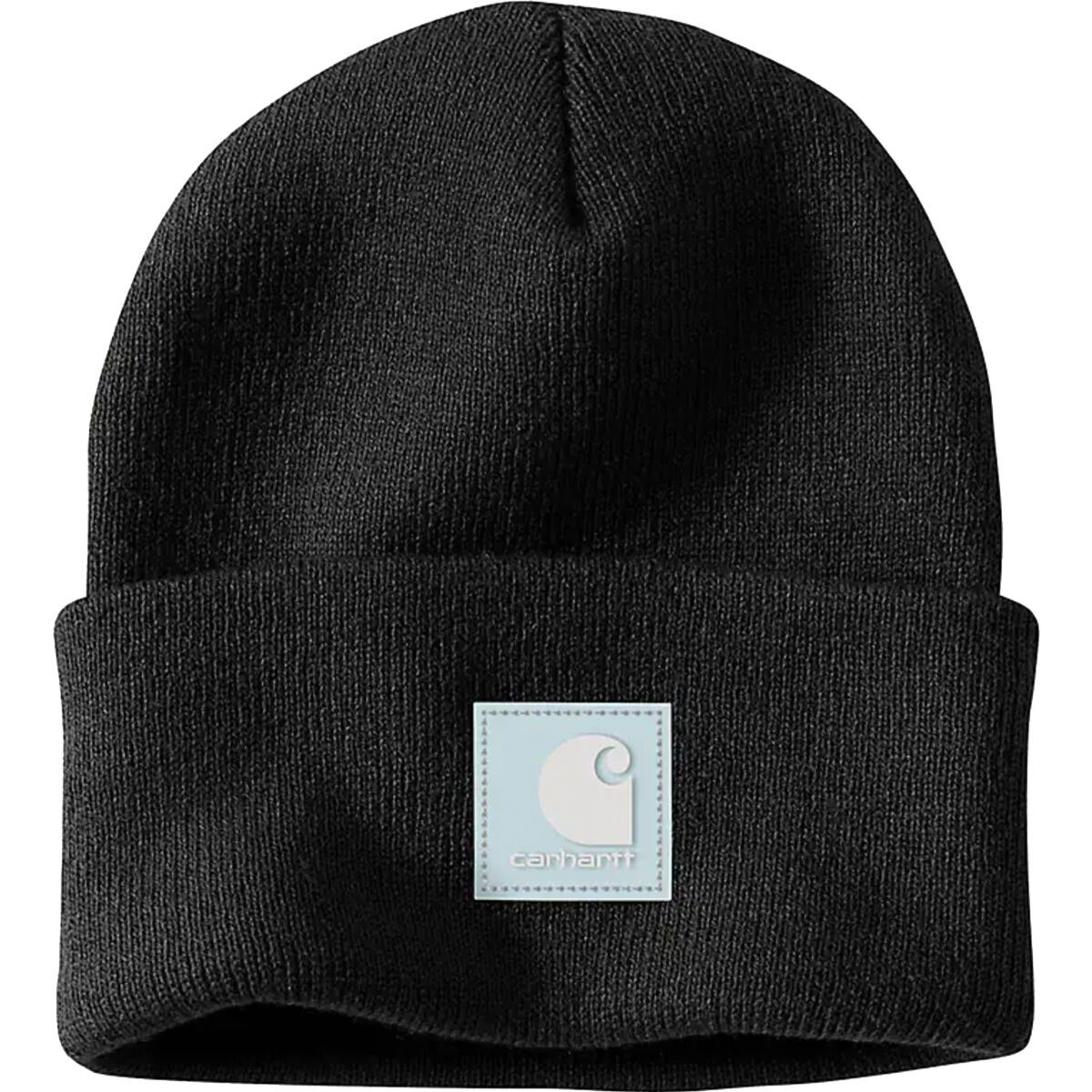 

Вязаная шапка с резиновой нашивкой Carhartt, мультиколор