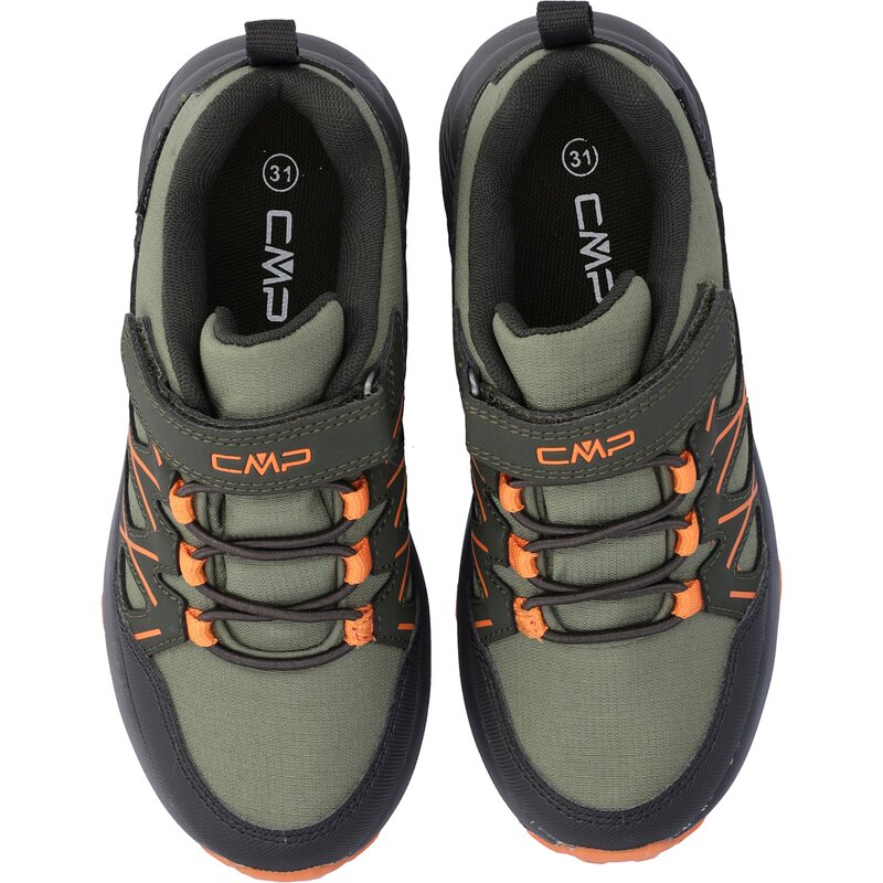 Трекинговые ботинки для детей Hulysse WP Shoe Cmp, цвет militare-arancio — фото 3