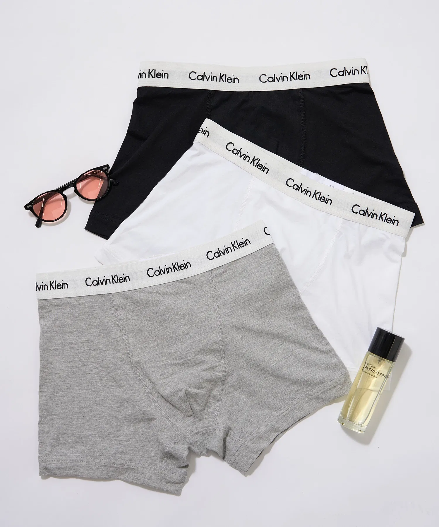 【Calvin Klein】Комплект из 3 боксерских шорт