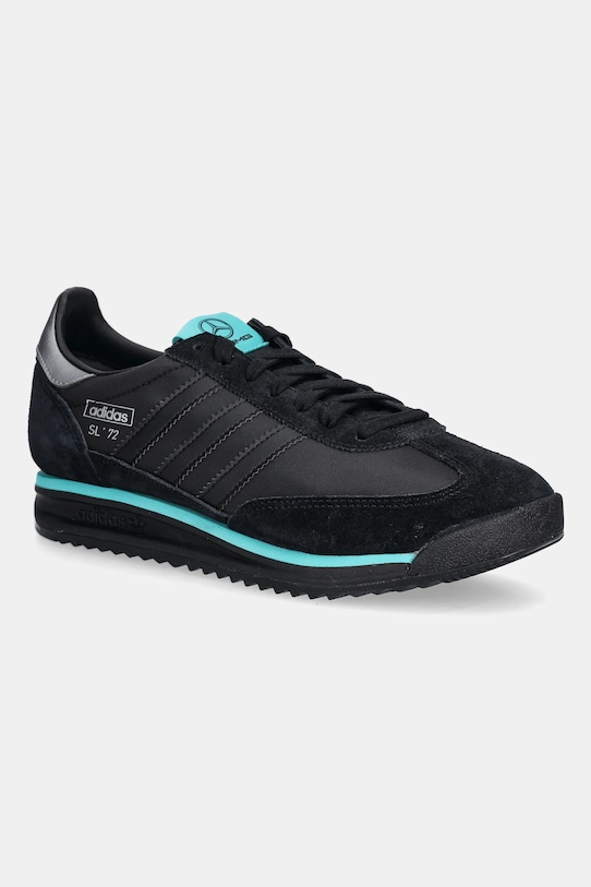 

Кроссовки SL 72 RS Mercedes Adidas Originals, черный