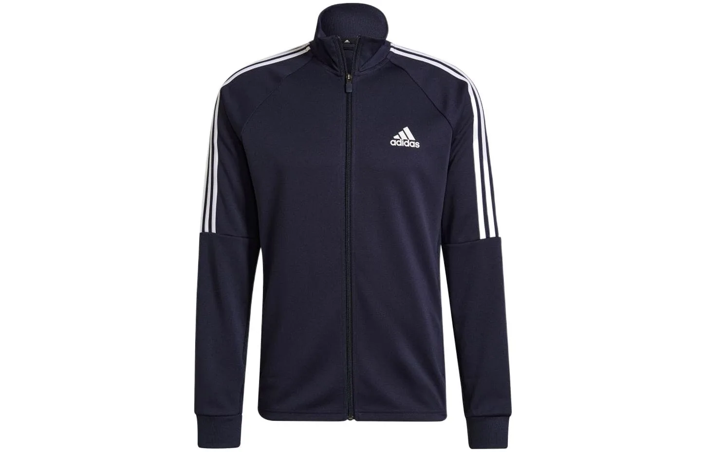 Adidas Повседневный спортивный костюм мужской темно-синий — фото 3