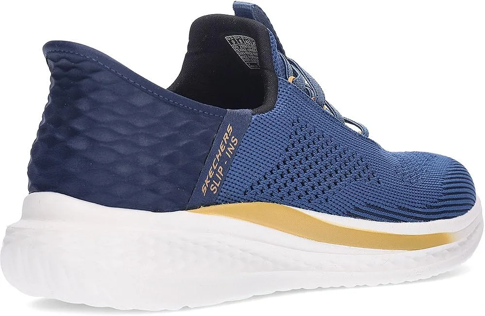Мужские кроссовки Skechers Slade Quinto Hands Free Slip-in, синий — фото 2