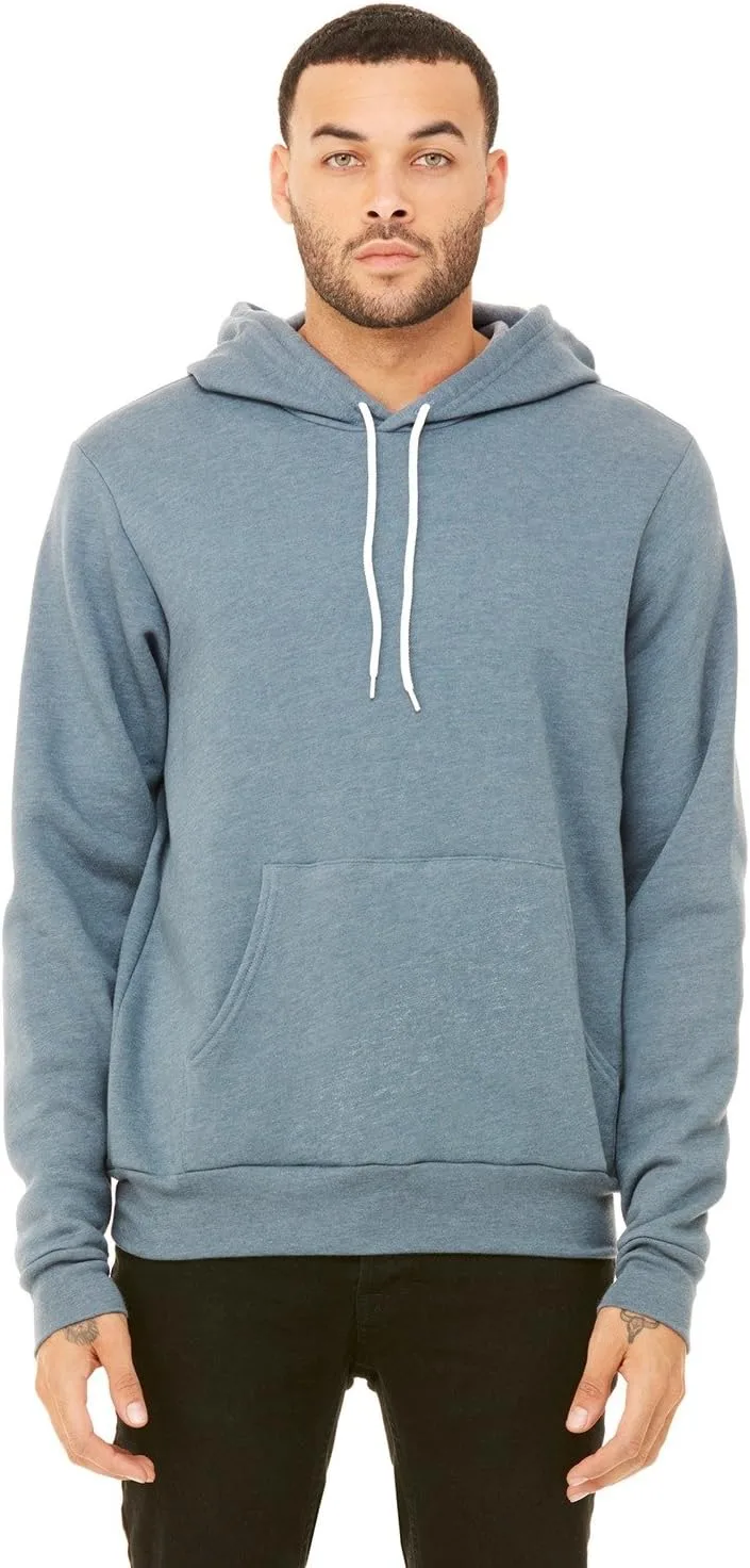 

Bella & Canvas 3719 Unisex Fleece Pullover Hoodie