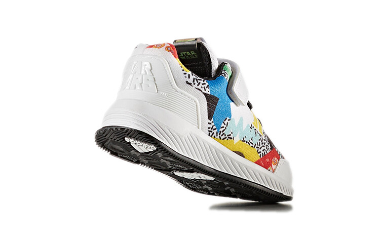 Кроссовки adidas Toddler Shoes TD Low-top White/Yellow/Blue — фото 4