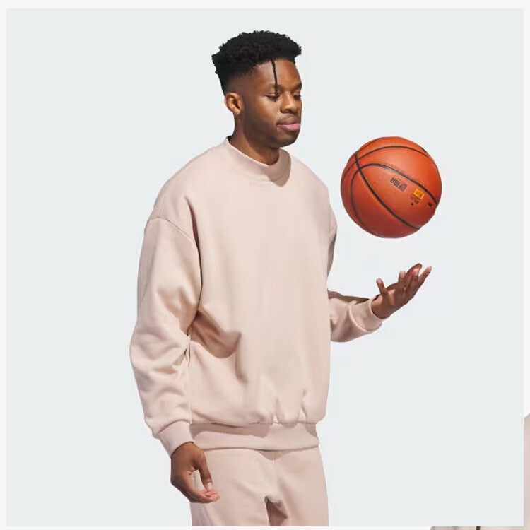 Толстовка унисекс перламутровый дымчатый серый Adidas, серый — фото 2