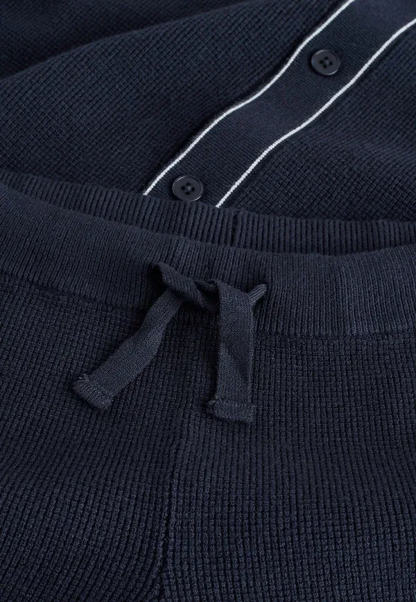 Шорты Regular fit фактурные и в комплекте Next, темно-синий — фото 4