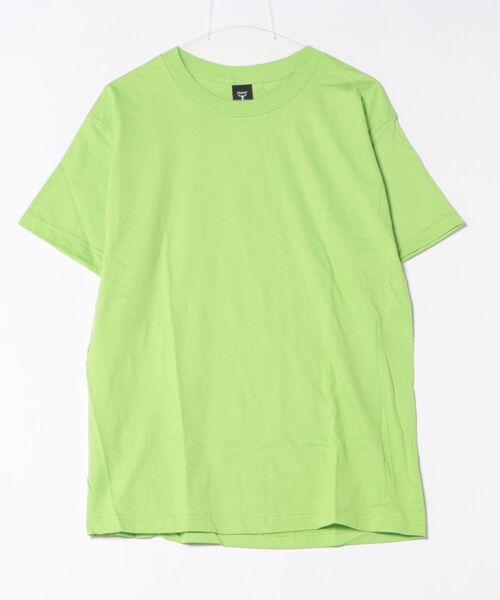 

Футболка с коротким рукавом, плотный хлопок, Plain TopIsm, лаймовый