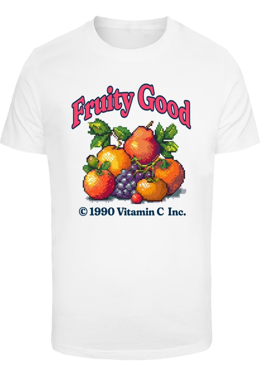 

Футболка с принтом FRUITY GOOD Mister Tee, белый