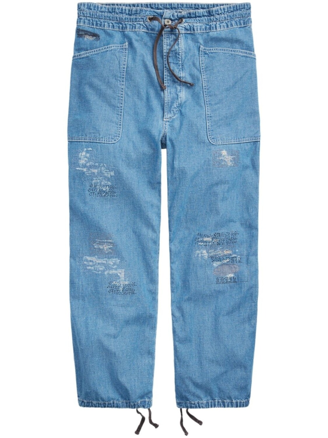 

Ralph Lauren RRL брюки из ткани шамбре, синий