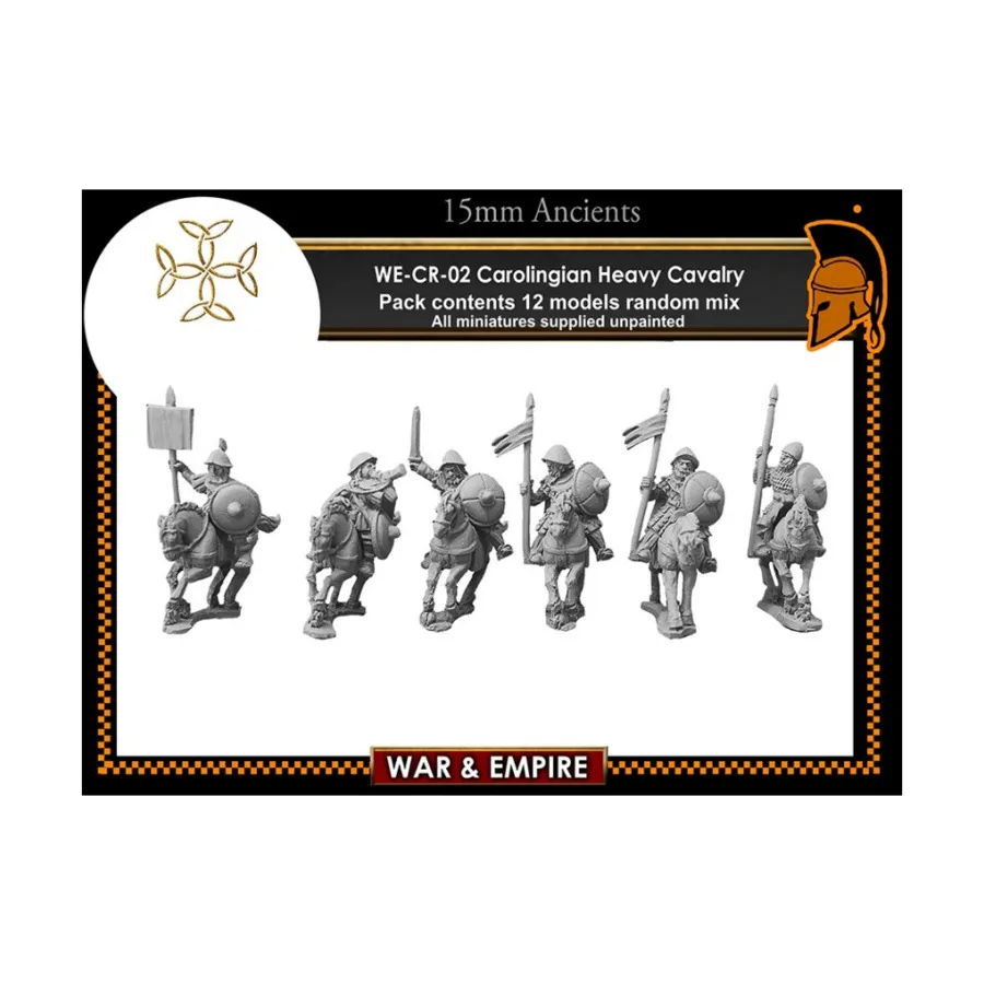 

Кавалерия – Тяжелая, War & Empire - Dark Ages Miniatures - Carolingian (15mm)