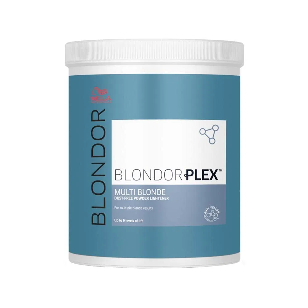 Обесцвечивающая пудра Blondor Multi Blonde от Wella Plex Deco Wella