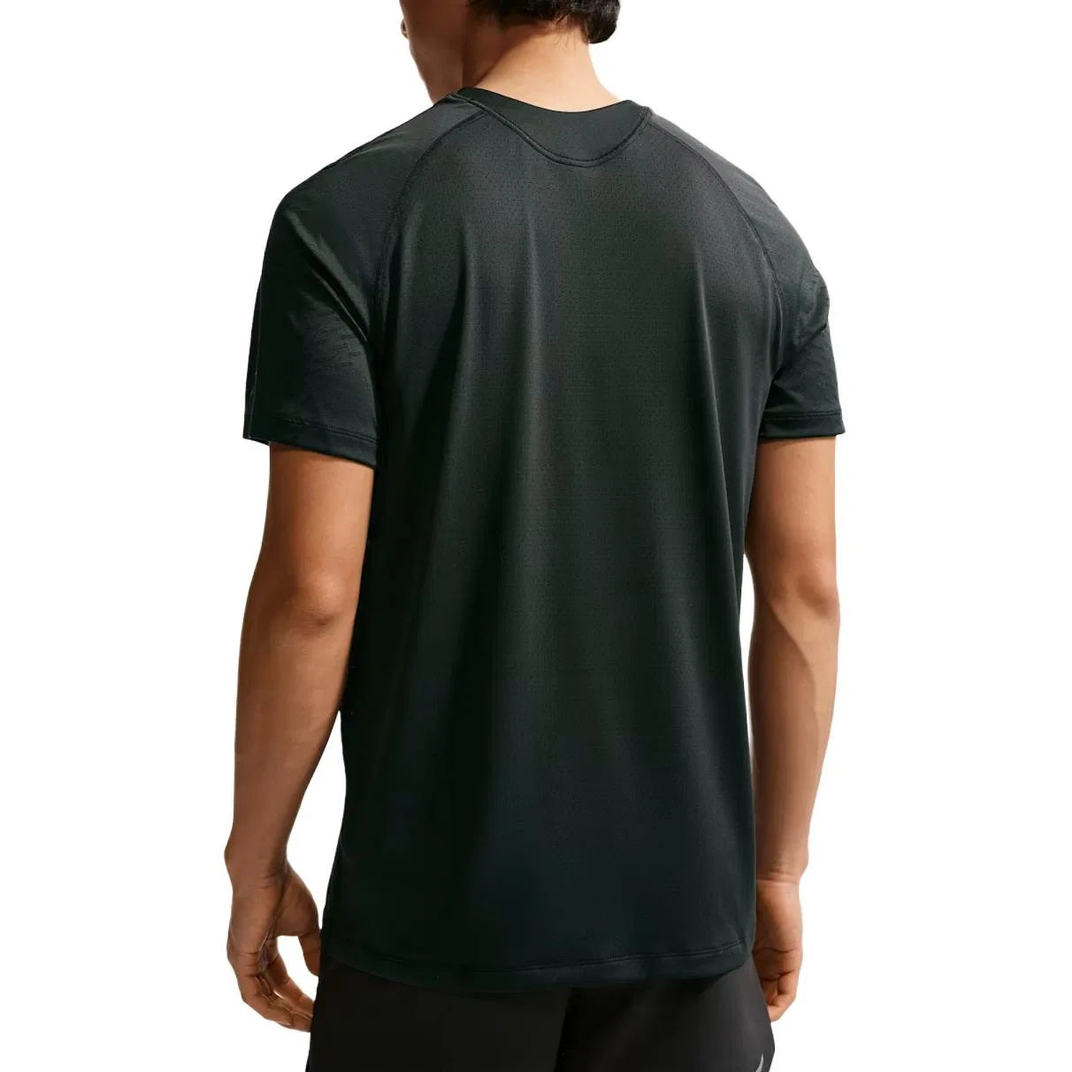 Мужская беговая футболка Dri FIT ADV Nike, Dark Black/Black — фото 3