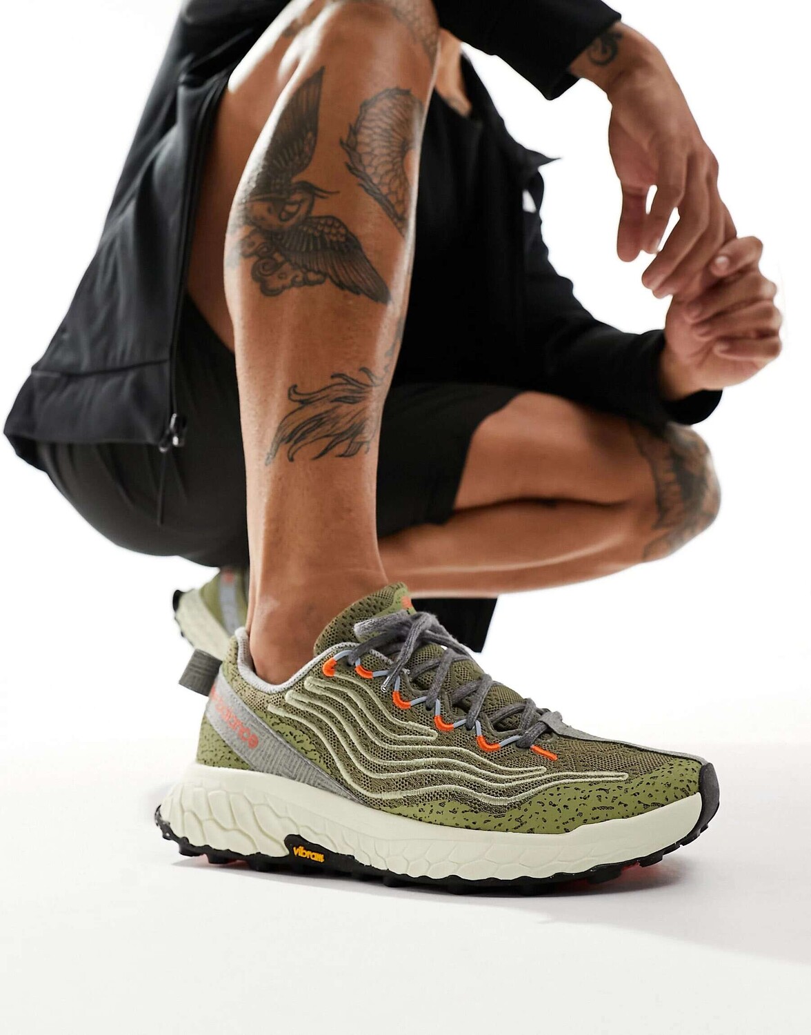 

Зеленые кроссовки для бега по пересеченной местности New Balance Fresh Foam x Hierro V7, Зеленый;серый, Зеленые кроссовки для бега по пересеченной местности New Balance Fresh Foam x Hierro V7