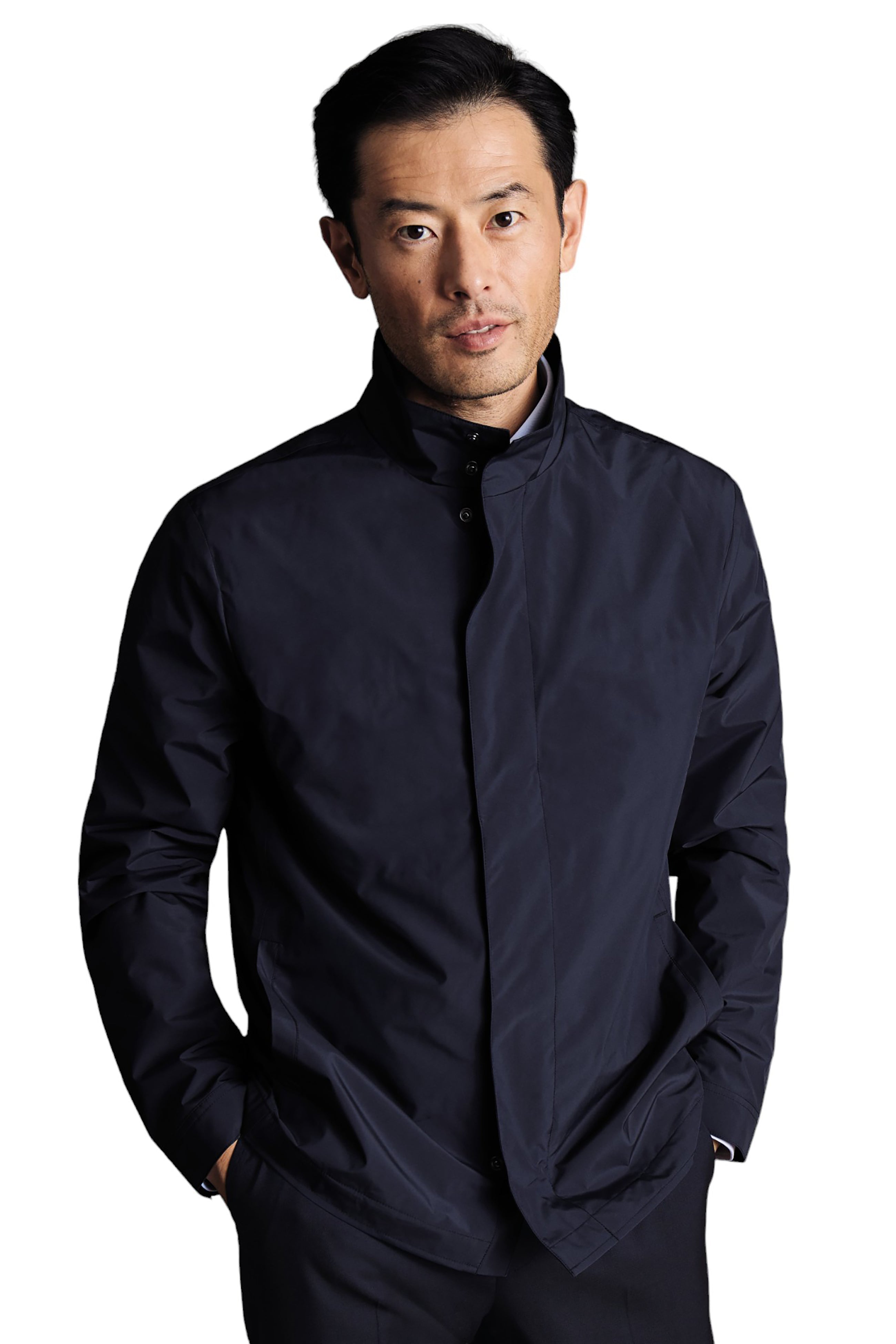 

Мужская ветровка Charles Tyrwhitt, цвет denim blue