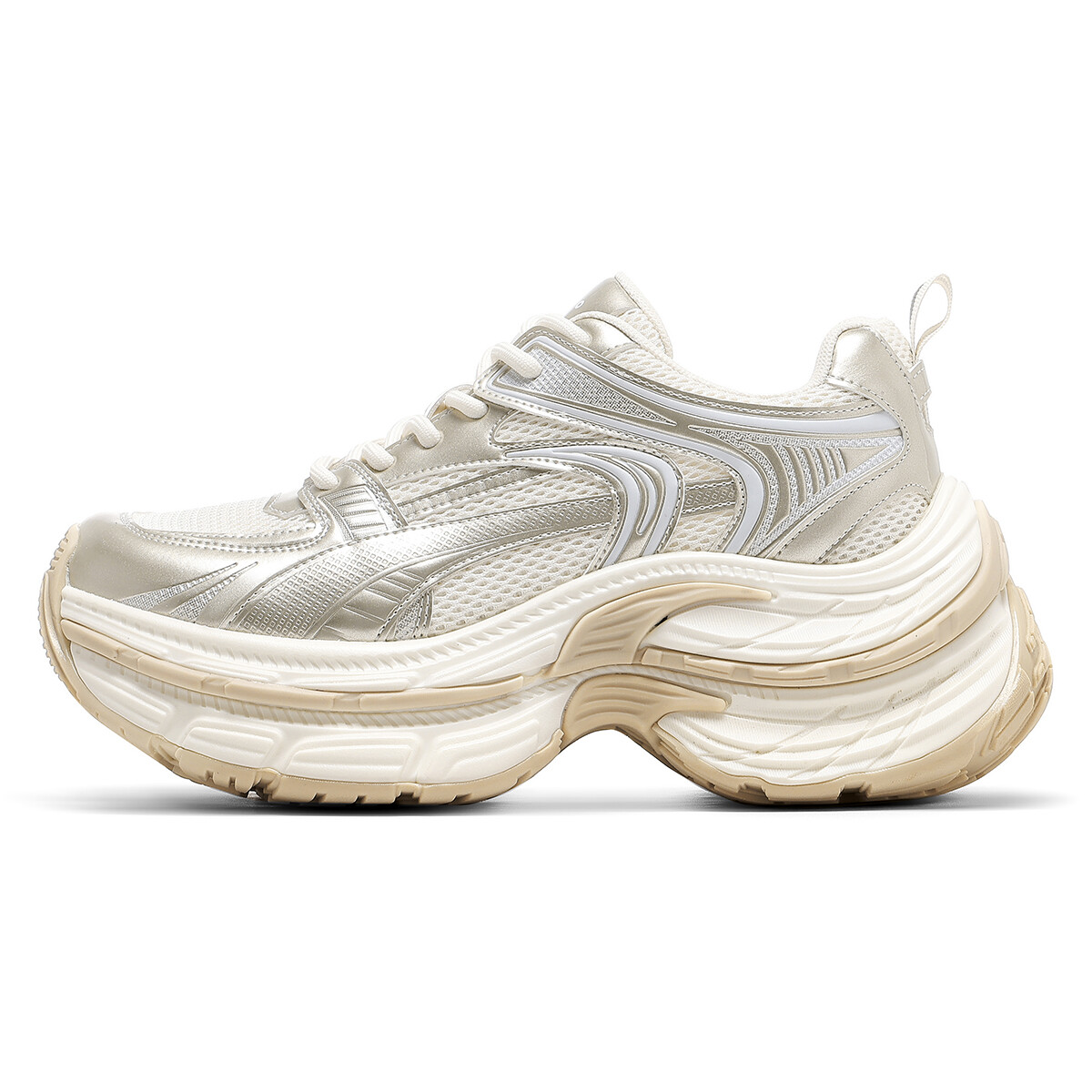 

Кроссовки C°BANNER Chunky Sneakers Women's Low-top Champagne Color, цвет Champagne