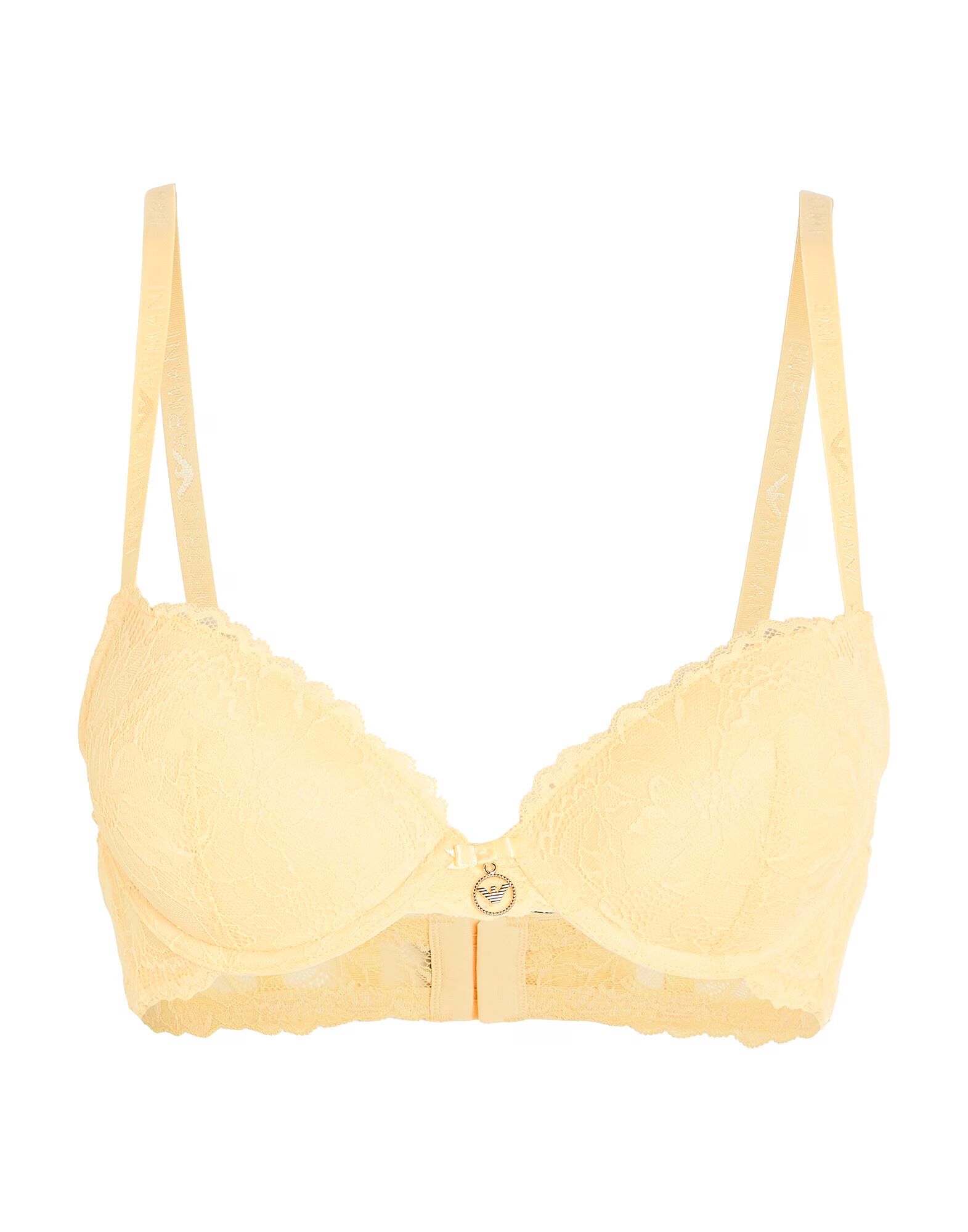

Бюстгальтер Underwear Giorgio Armani, пастельно-желтый