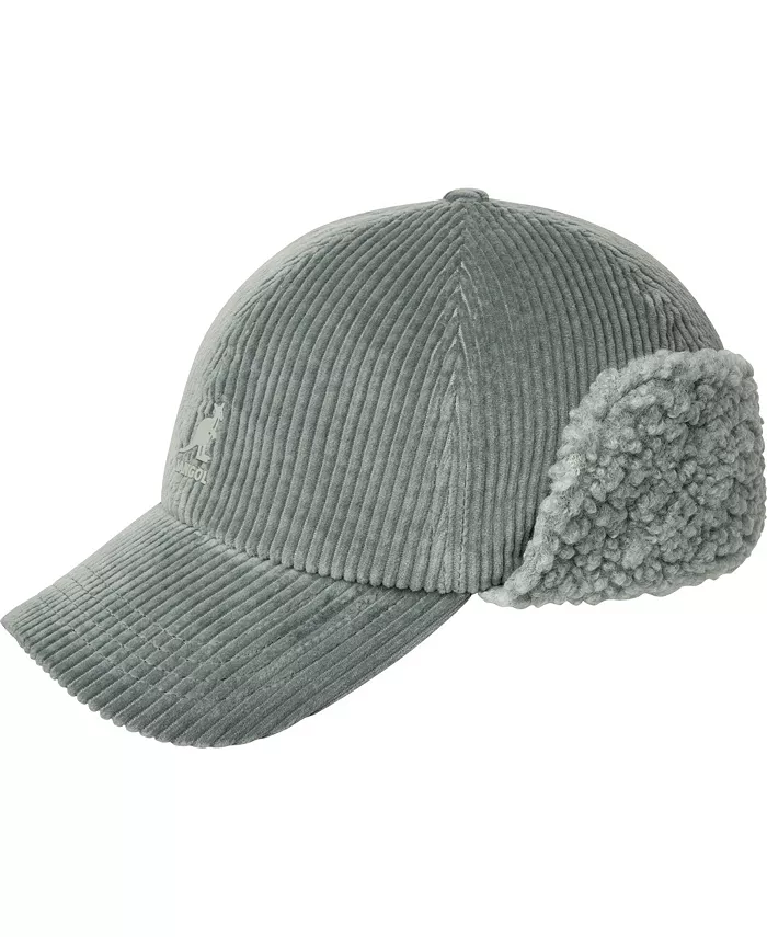 

Уютная бейсбольная шапка-ушанка Cozy Cord Kangol, зеленый