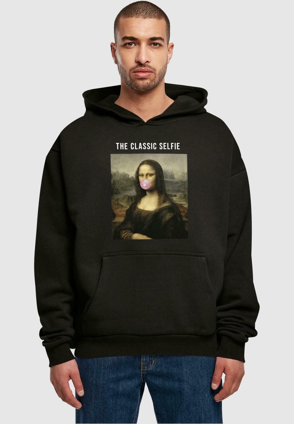 

Толстовка с капюшоном APOH DA VINCI SELFIE Merchcode, черный