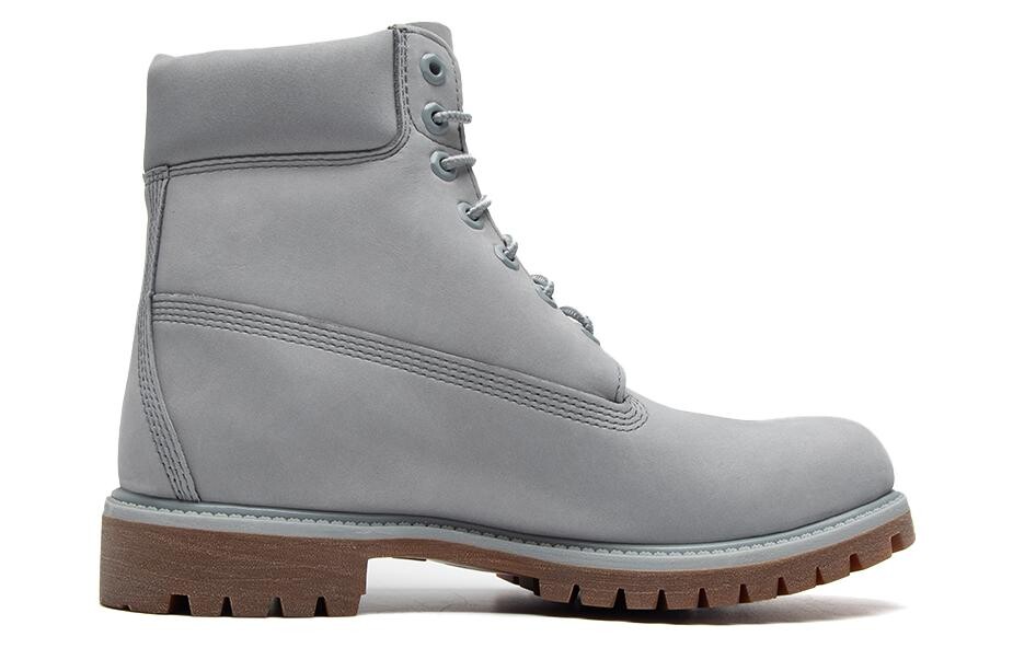 Мужские уличные ботинки Timberland 50th Anniversary из премиальной кожи, серый — фото 2