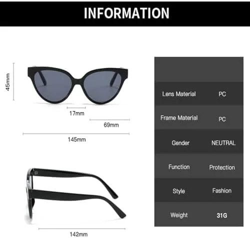 

Женские солнцезащитные очки в винтажном стиле, конфетные цвета, градиентные, «кошачий глаз», модные женские очки с защитой от УФ-излучения UV400 MTZJH, Champagne