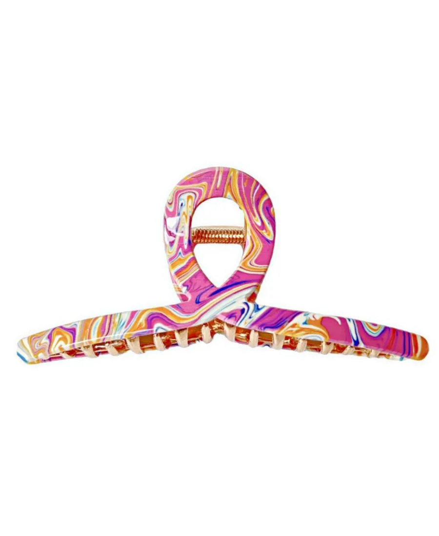 Зажим-петля - Завиток Headbands of Hope, розовый