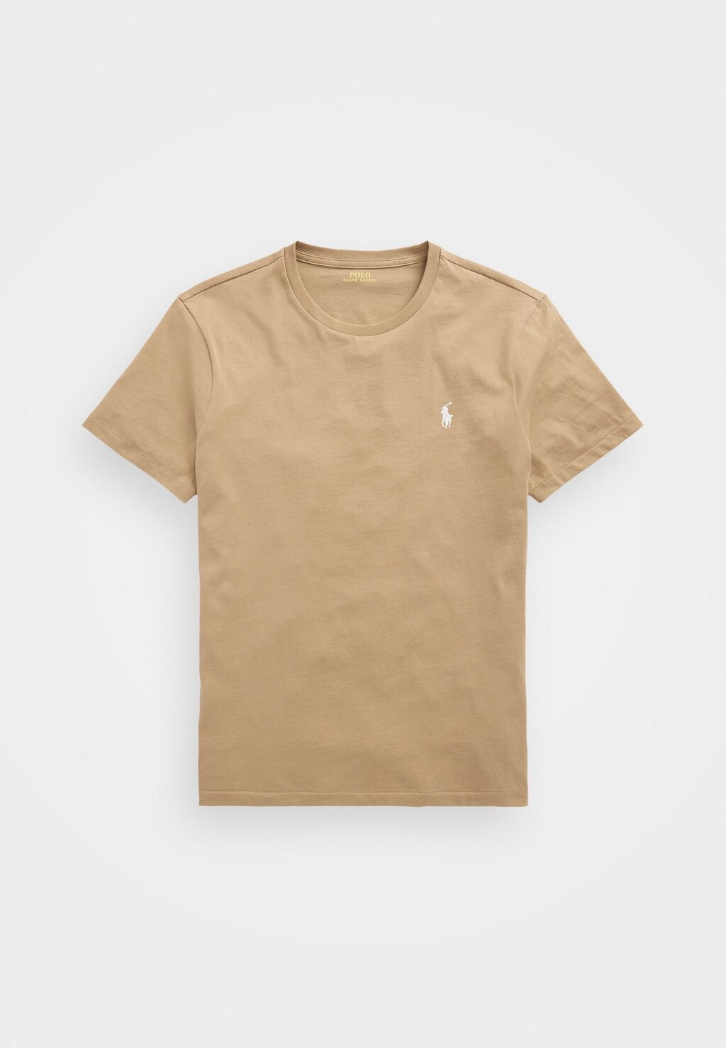 Базовая футболка КОРОТКИЙ РУКАВ Polo Ralph Lauren, роскошный коричневый — фото 4