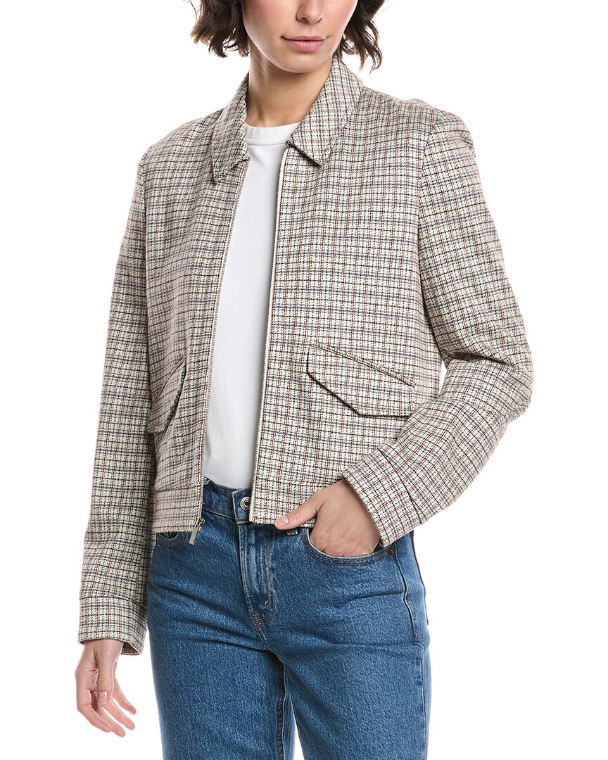 

Теория молния куртка Theory, Tan