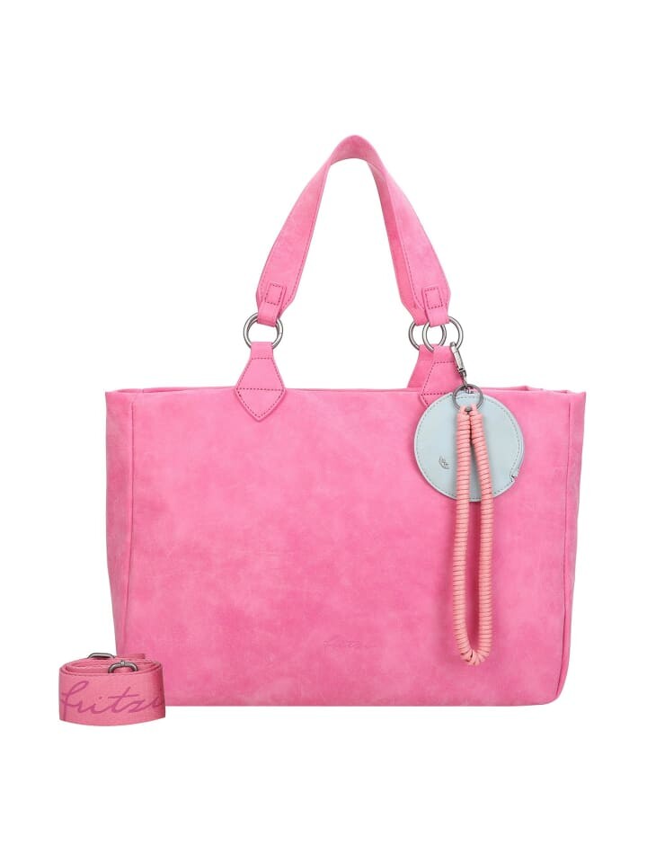 

Шоппер Fritzi aus Preußen Izzy Vintage Shopper Tasche 42 cm, цвет squeezy pink