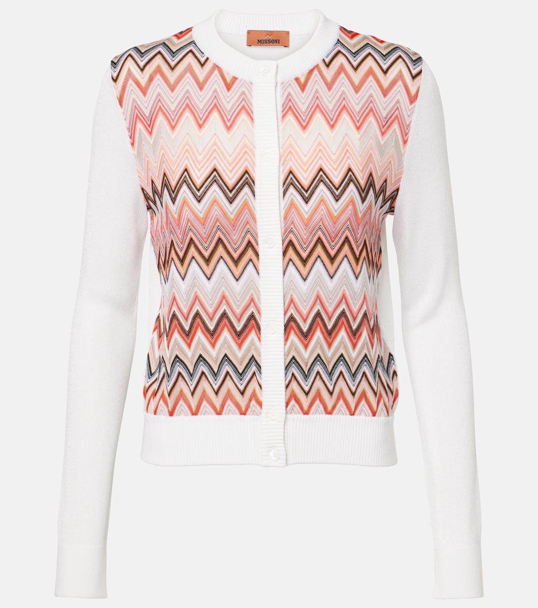 

Кардиган с узором зигзаг Missoni, Light Tones With White Base